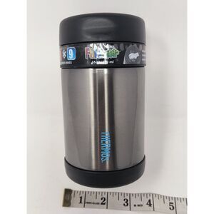 NEW THERMOS 16oz Stainless Steel Vacuum Insulated Food Jar w/ Spoon‎ Funtainer